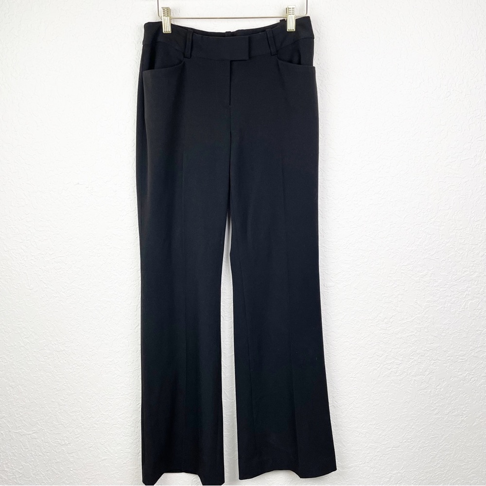Laundry by Shelli Segal Black Dress Career Pant Size 4